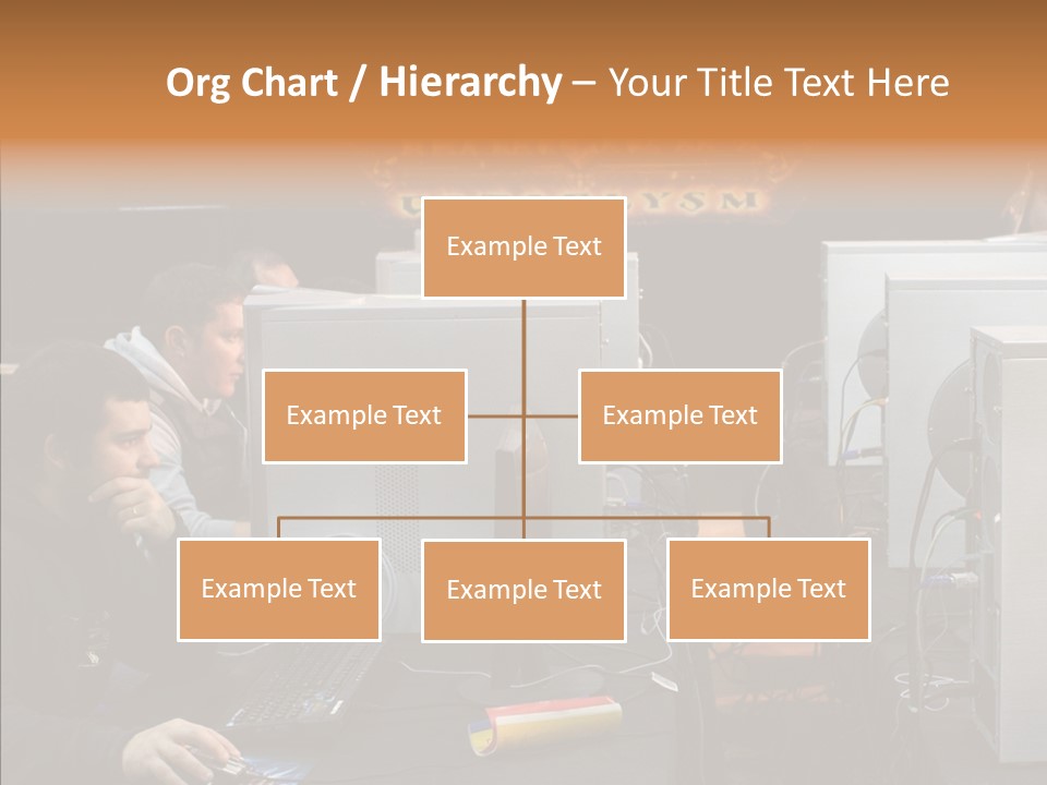 White Finger Women PowerPoint Template