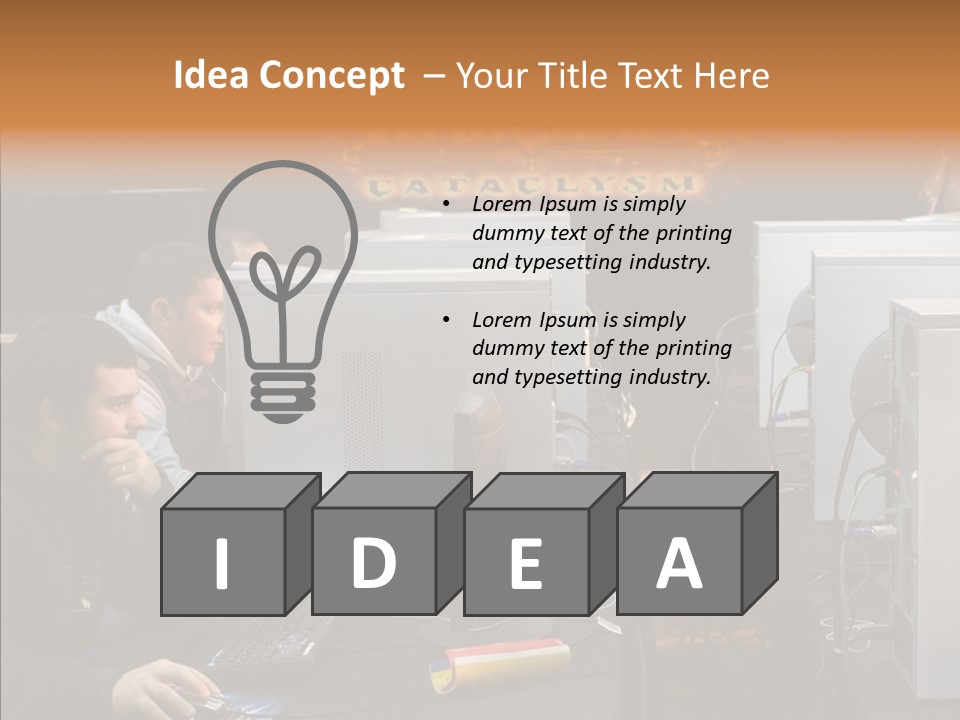 White Finger Women PowerPoint Template