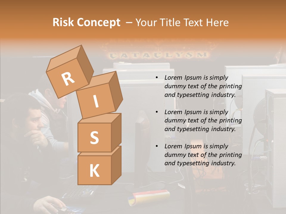 White Finger Women PowerPoint Template