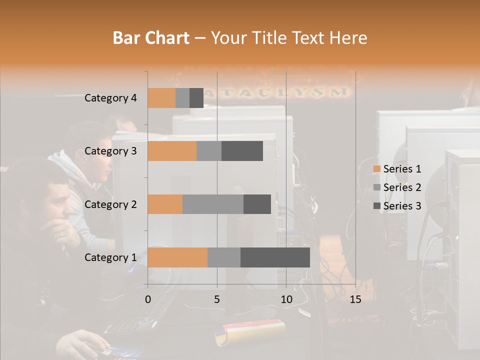 White Finger Women PowerPoint Template