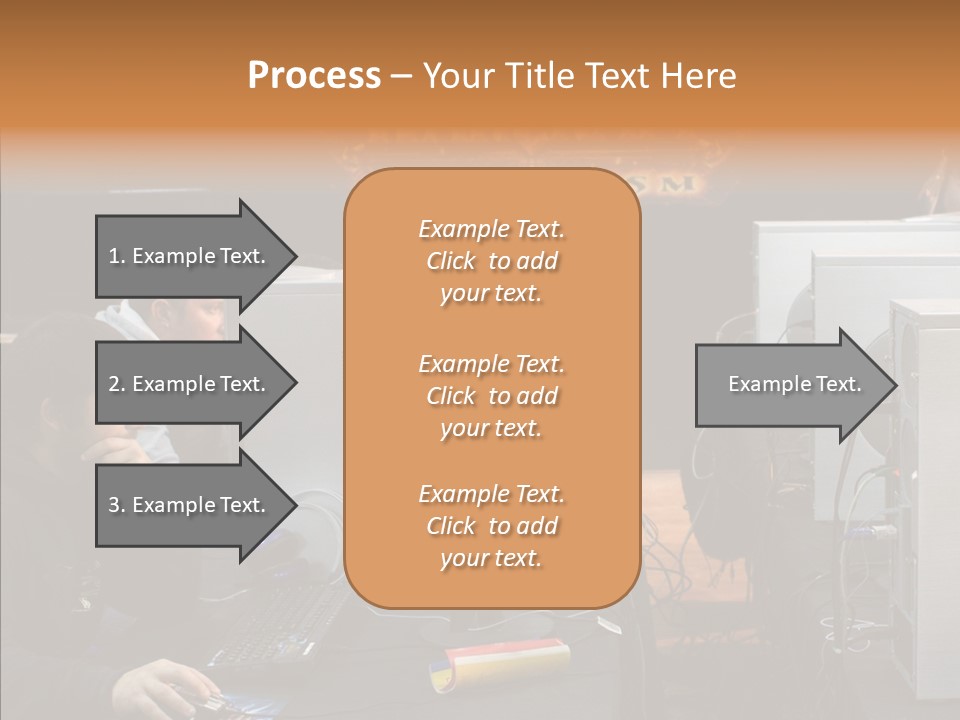 White Finger Women PowerPoint Template