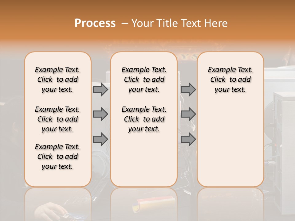 White Finger Women PowerPoint Template