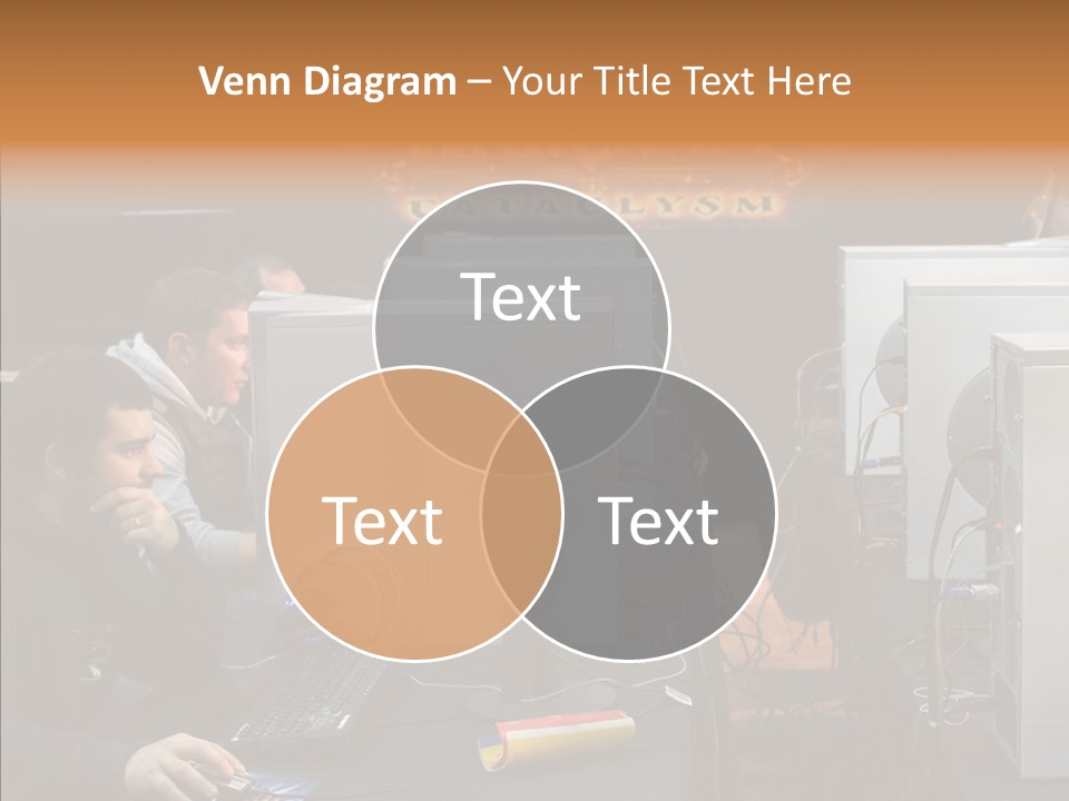 White Finger Women PowerPoint Template