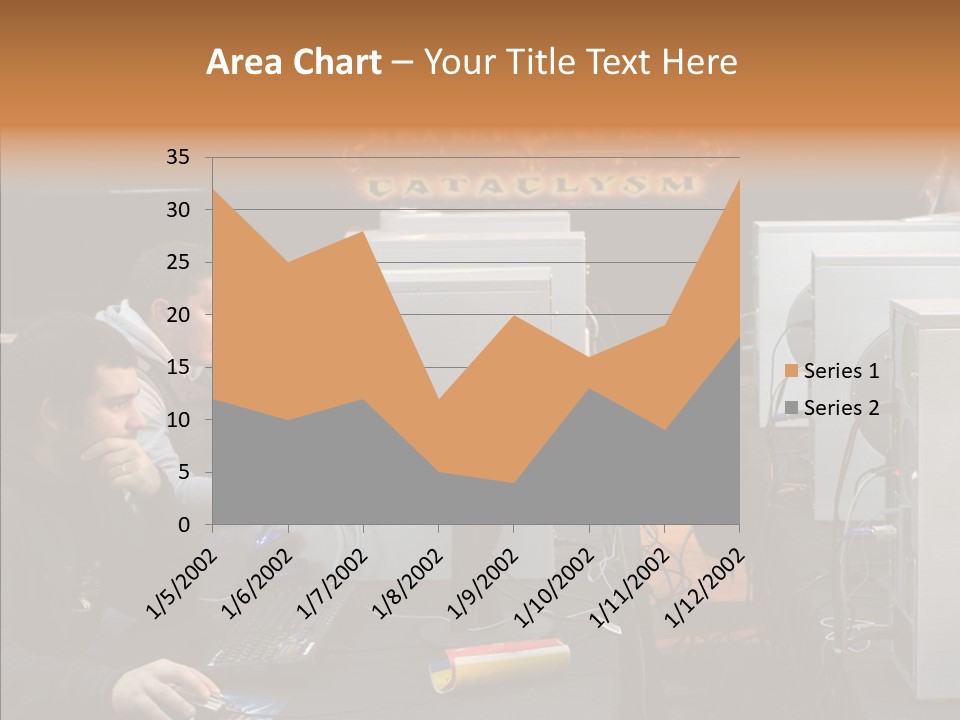 White Finger Women PowerPoint Template