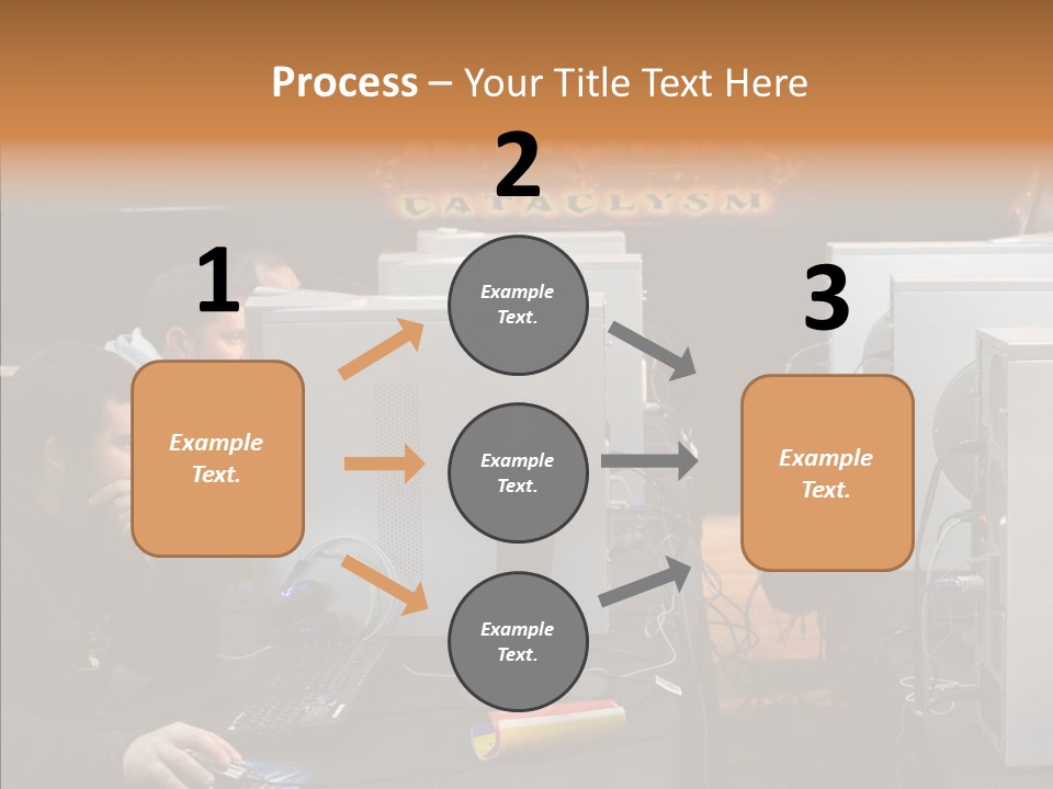 White Finger Women PowerPoint Template