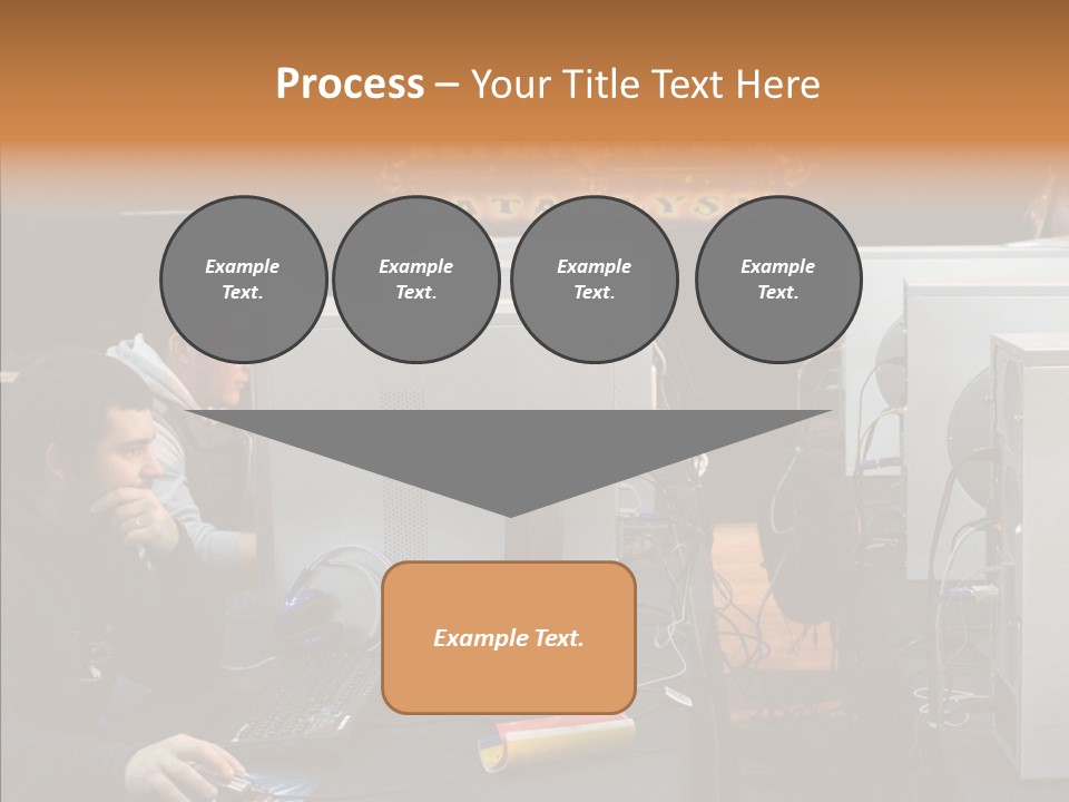 White Finger Women PowerPoint Template