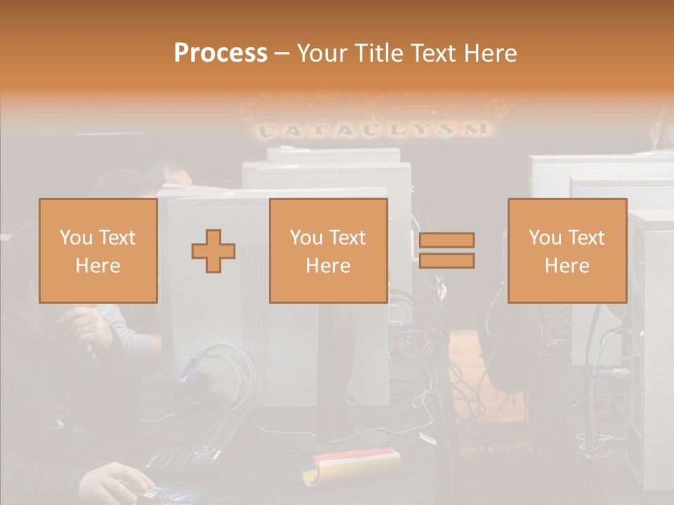 White Finger Women PowerPoint Template