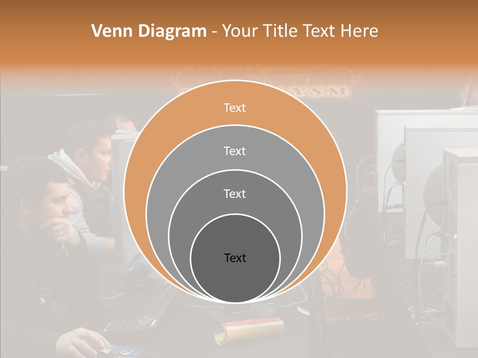 White Finger Women PowerPoint Template