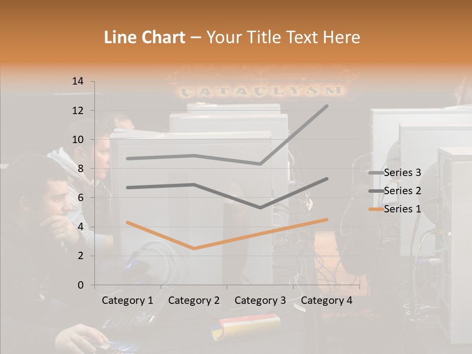 White Finger Women PowerPoint Template