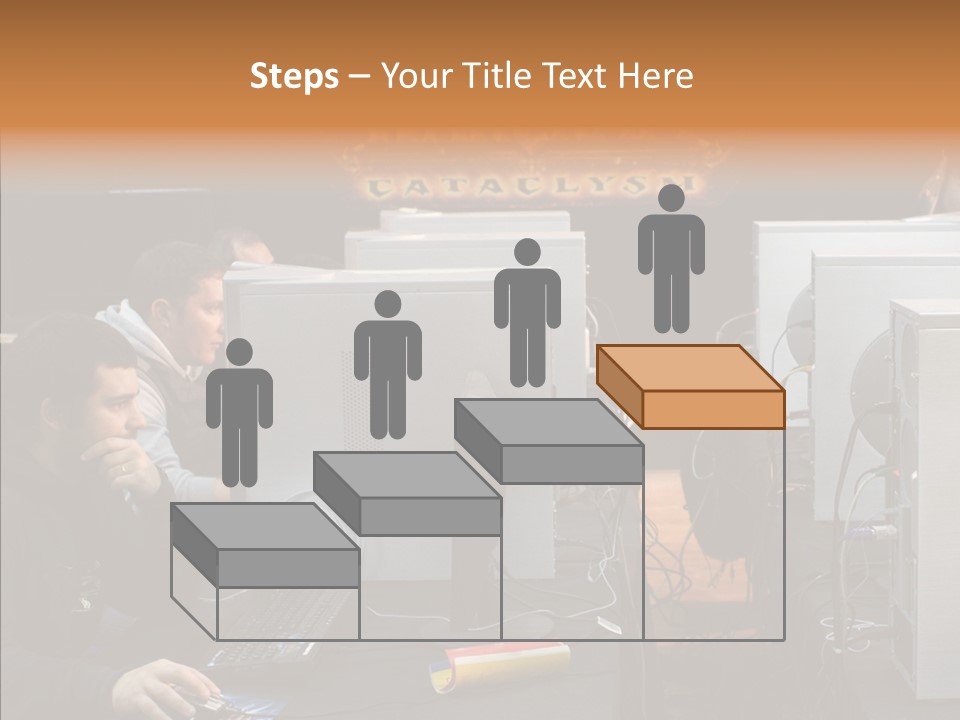 White Finger Women PowerPoint Template