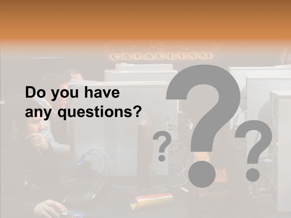 White Finger Women PowerPoint Template