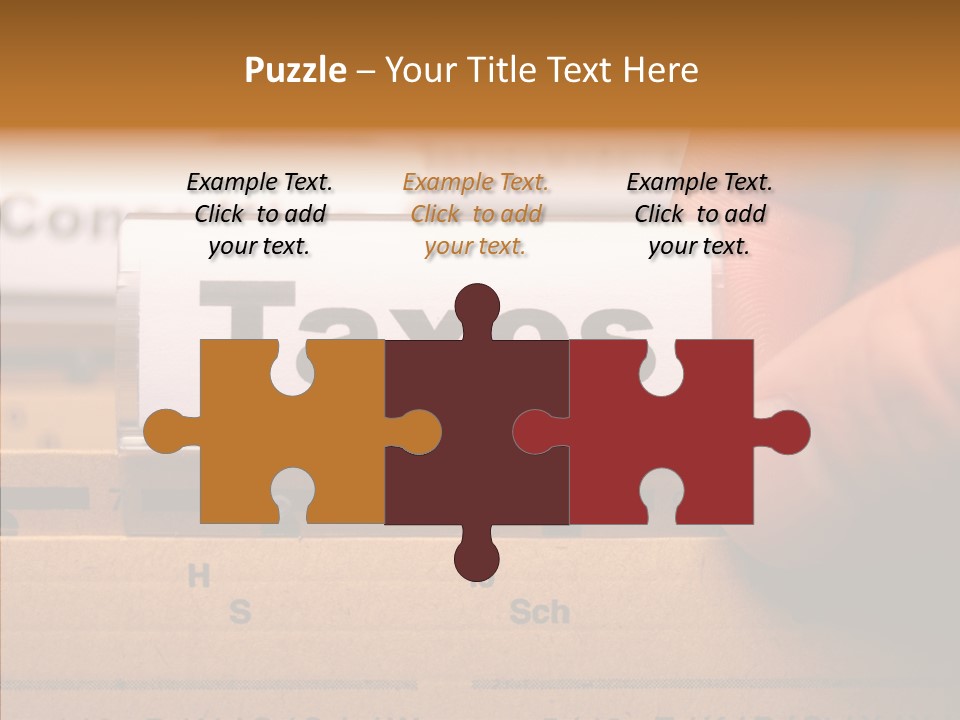 Helping Hand Old Two PowerPoint Template