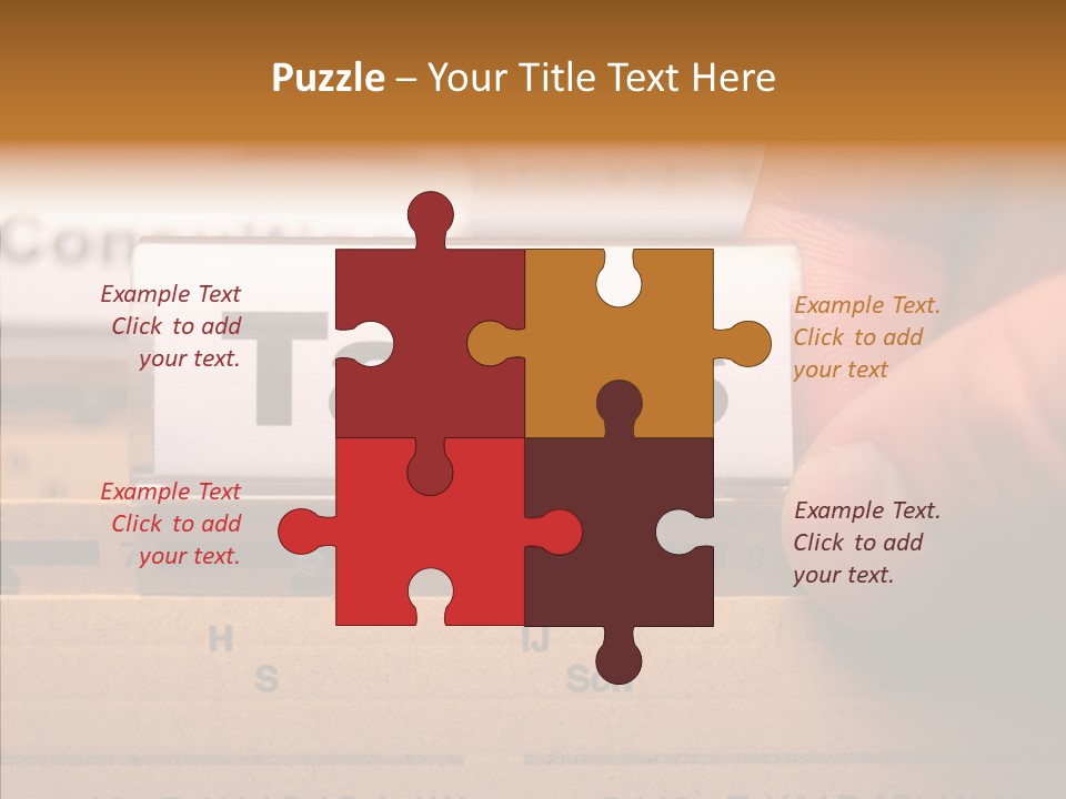 Helping Hand Old Two PowerPoint Template