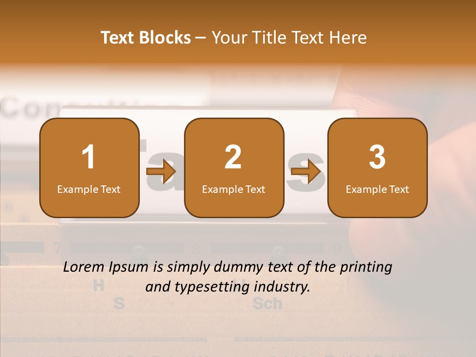Helping Hand Old Two PowerPoint Template