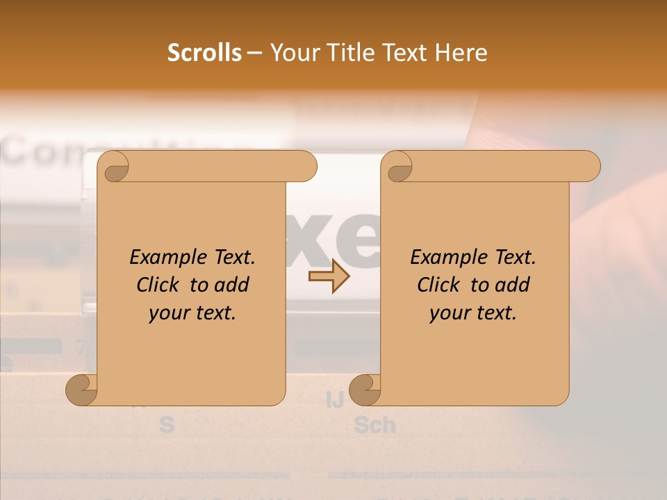Helping Hand Old Two PowerPoint Template