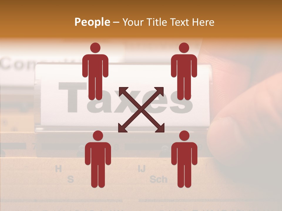 Helping Hand Old Two PowerPoint Template