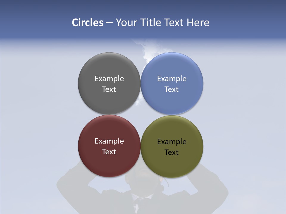 Care Sharing Holding Hands PowerPoint Template