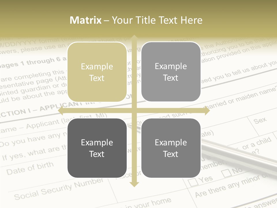 Female Background Holding Hands PowerPoint Template