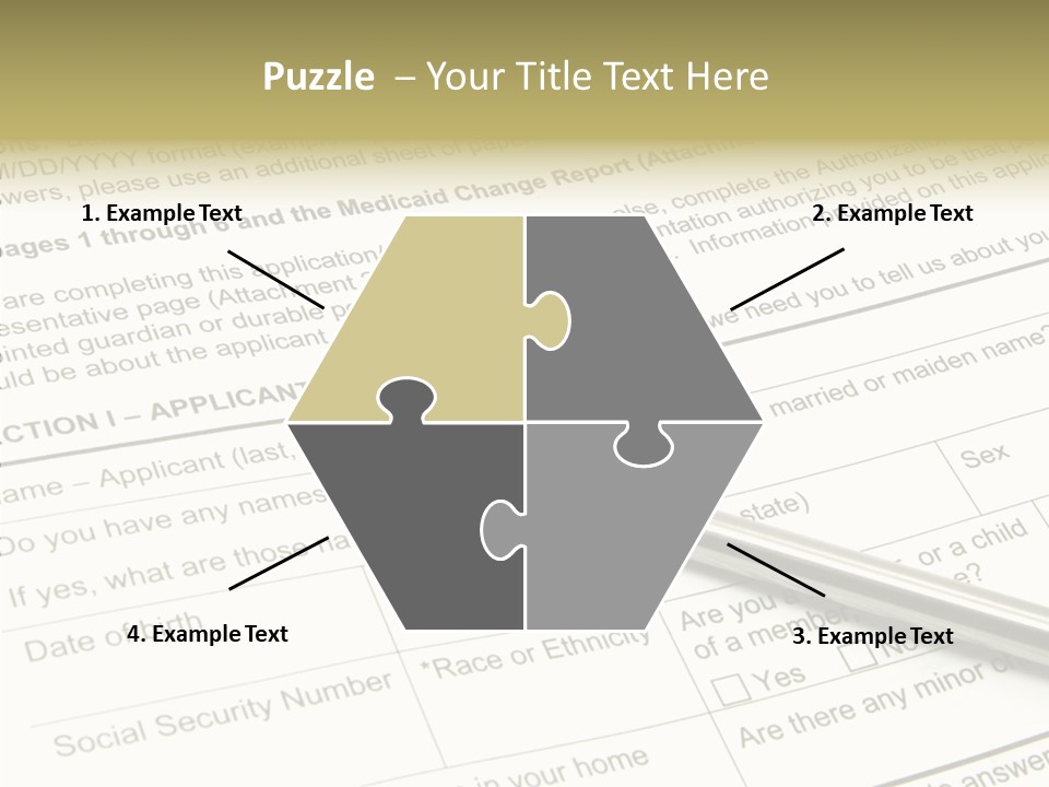 Female Background Holding Hands PowerPoint Template