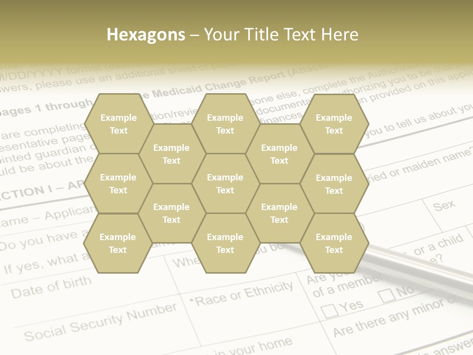 Female Background Holding Hands PowerPoint Template