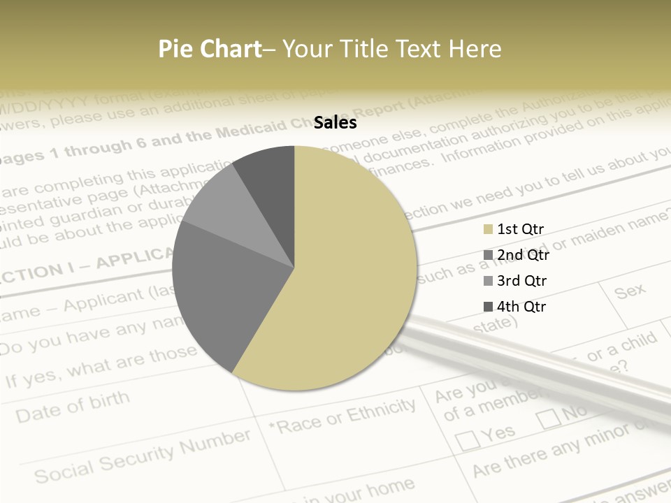 Female Background Holding Hands PowerPoint Template