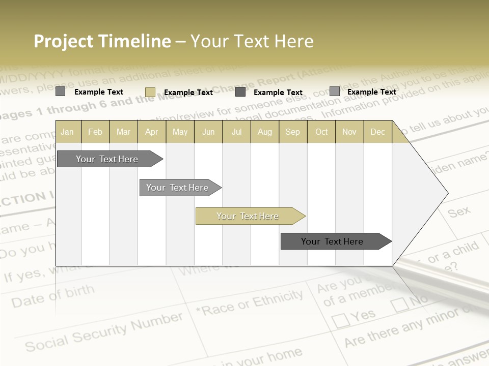 Female Background Holding Hands PowerPoint Template