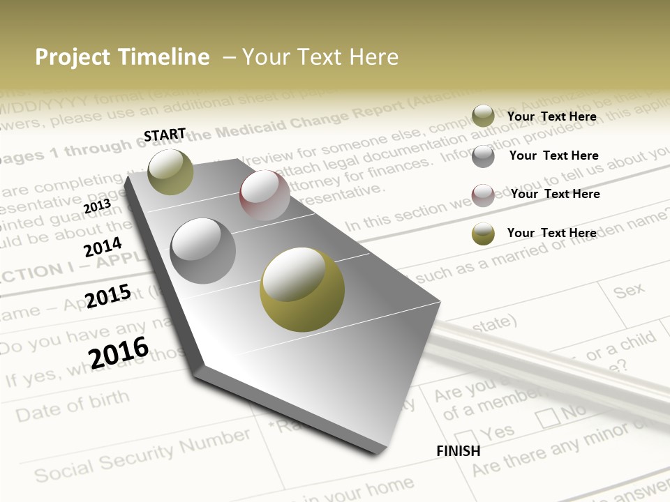 Female Background Holding Hands PowerPoint Template