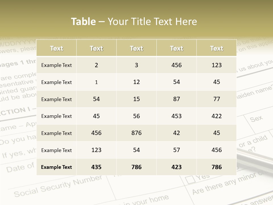 Female Background Holding Hands PowerPoint Template