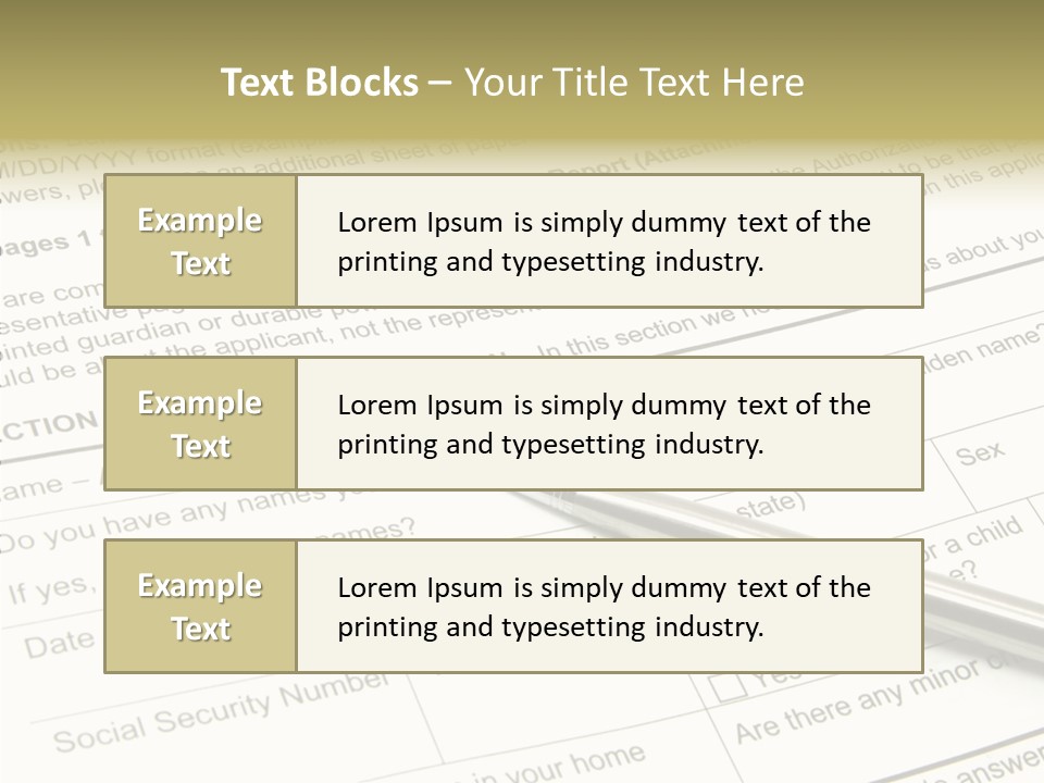 Female Background Holding Hands PowerPoint Template
