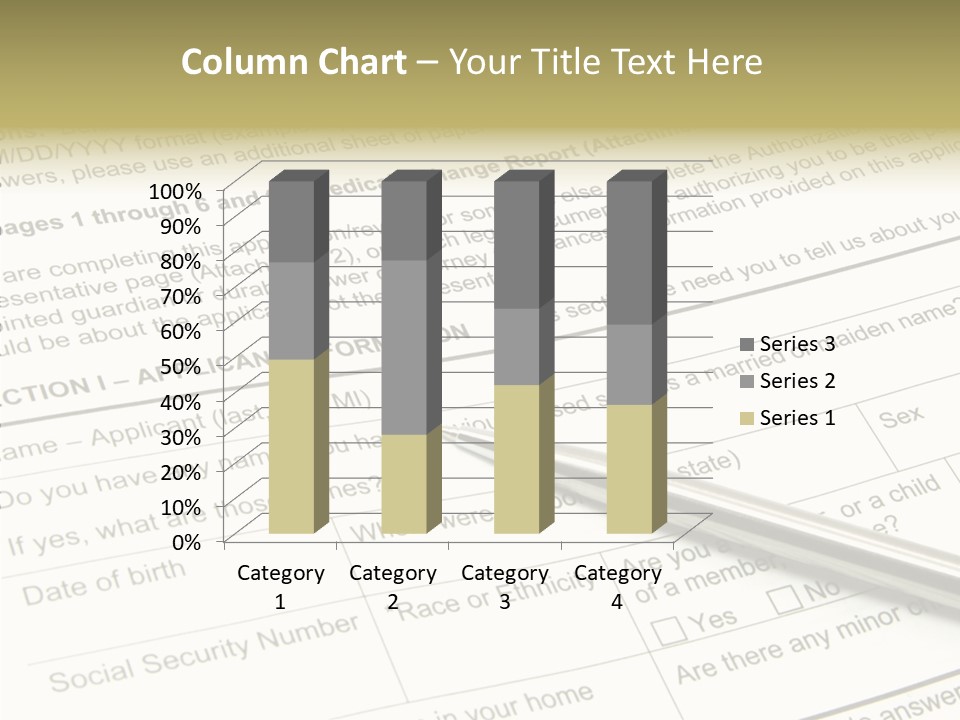 Female Background Holding Hands PowerPoint Template
