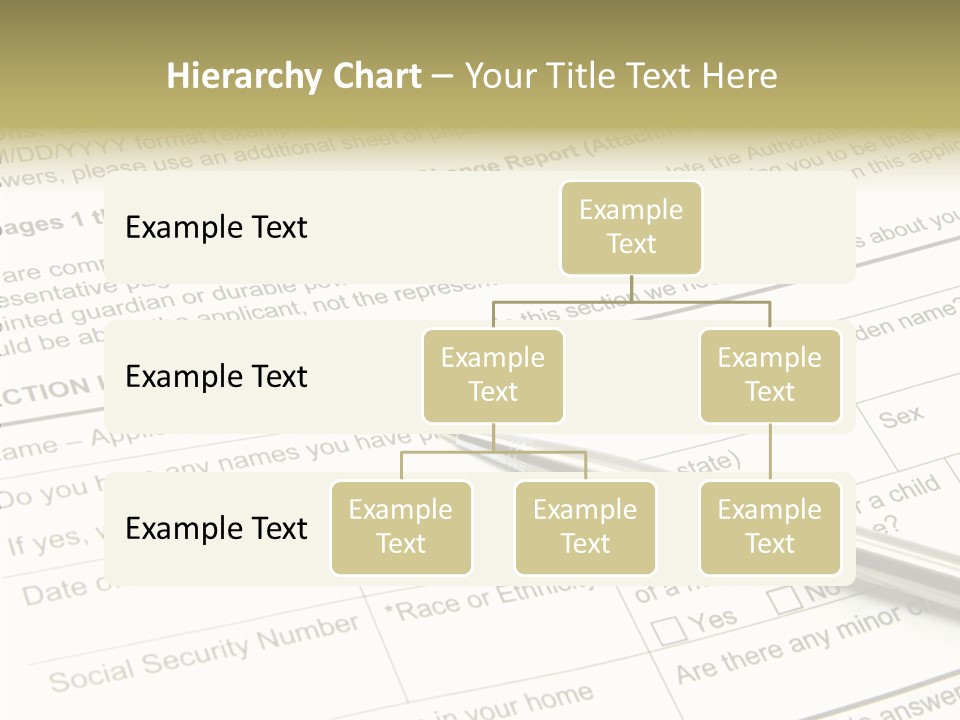 Female Background Holding Hands PowerPoint Template