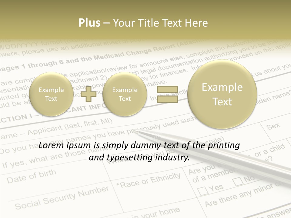 Female Background Holding Hands PowerPoint Template