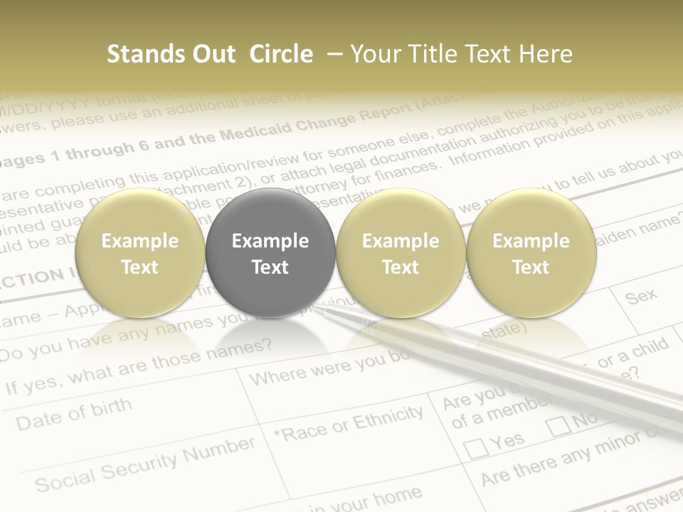 Female Background Holding Hands PowerPoint Template