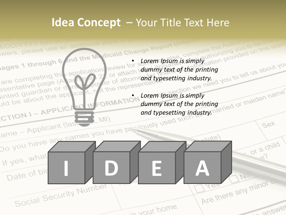 Female Background Holding Hands PowerPoint Template