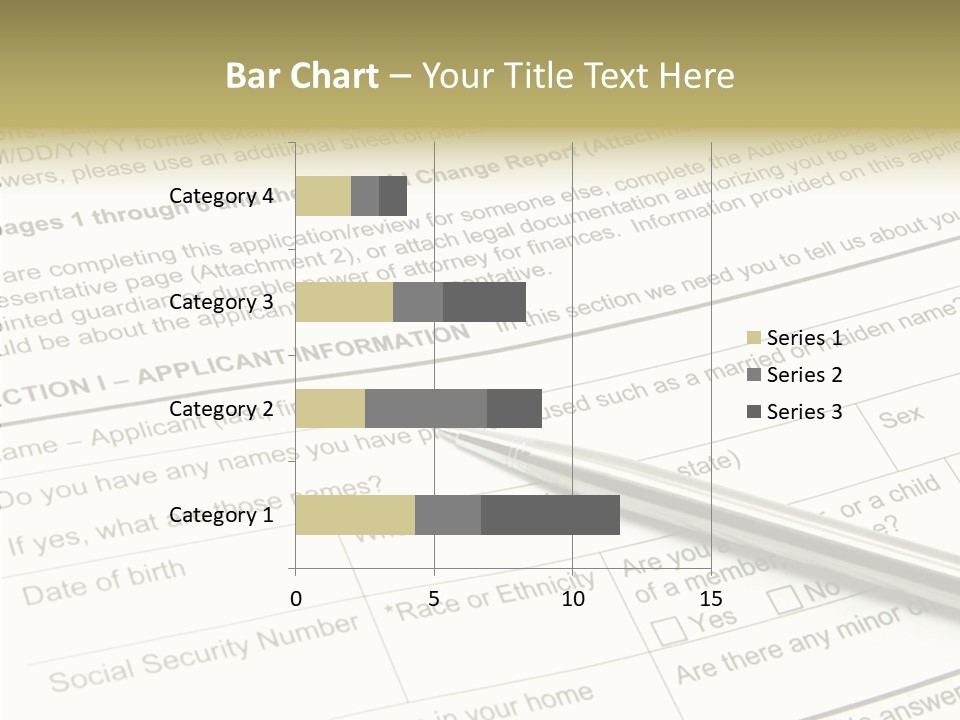 Female Background Holding Hands PowerPoint Template