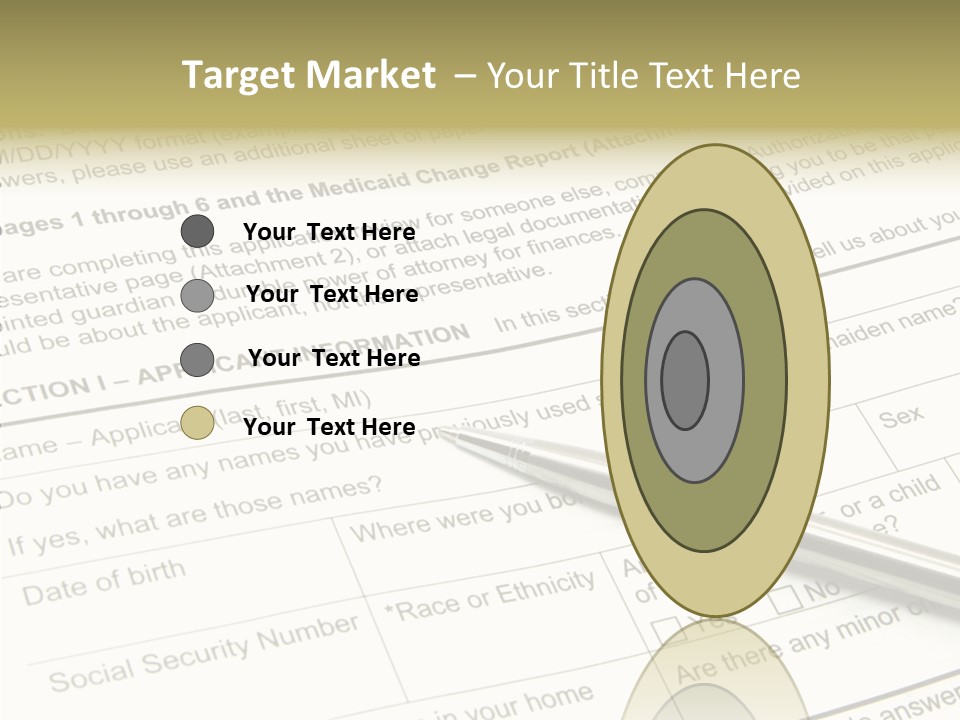 Female Background Holding Hands PowerPoint Template