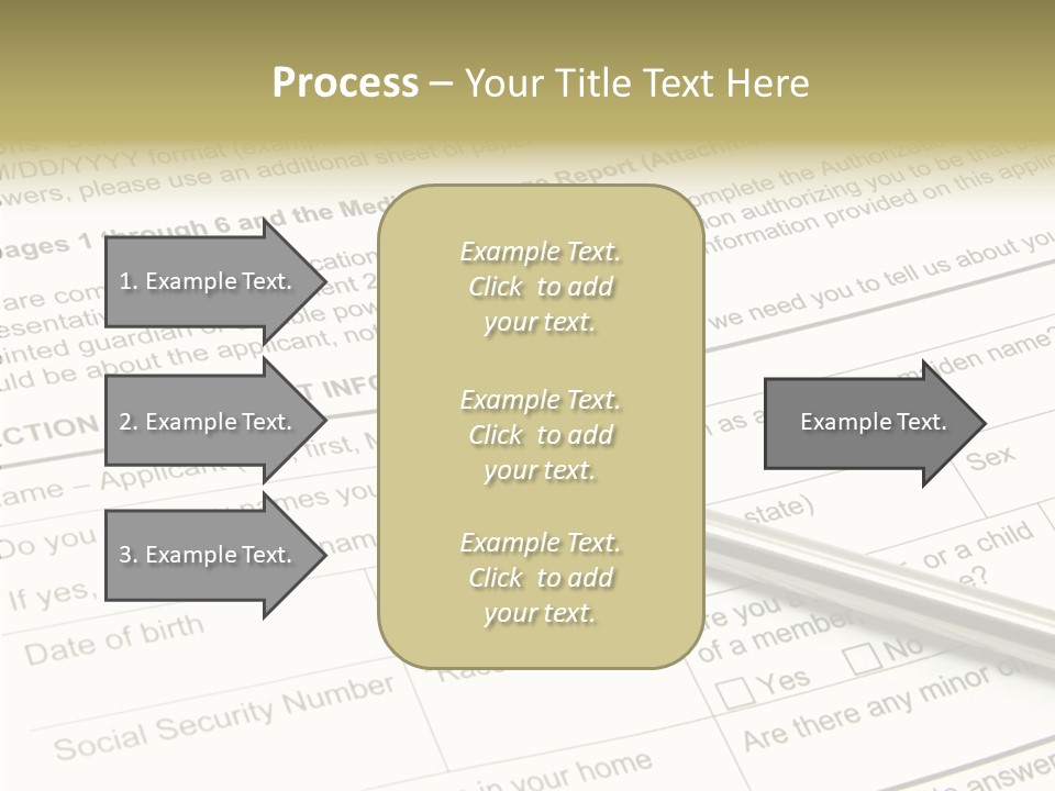 Female Background Holding Hands PowerPoint Template