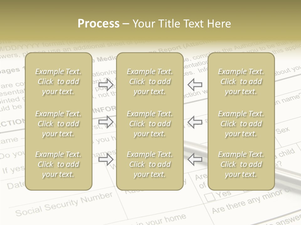 Female Background Holding Hands PowerPoint Template