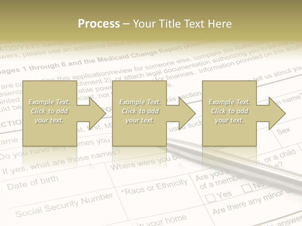 Female Background Holding Hands PowerPoint Template