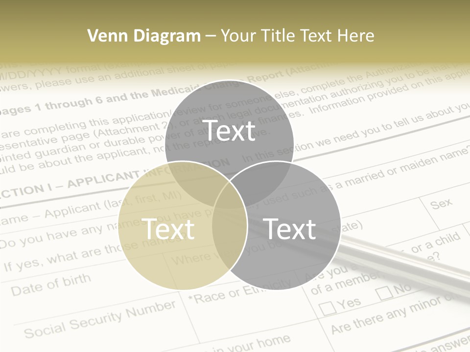Female Background Holding Hands PowerPoint Template