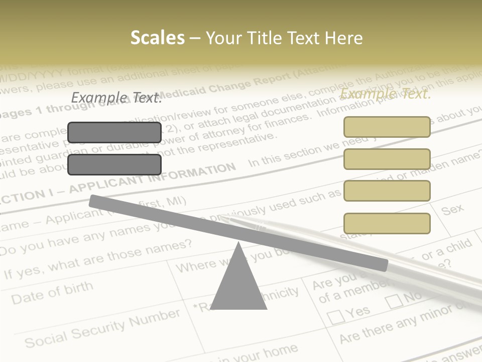 Female Background Holding Hands PowerPoint Template