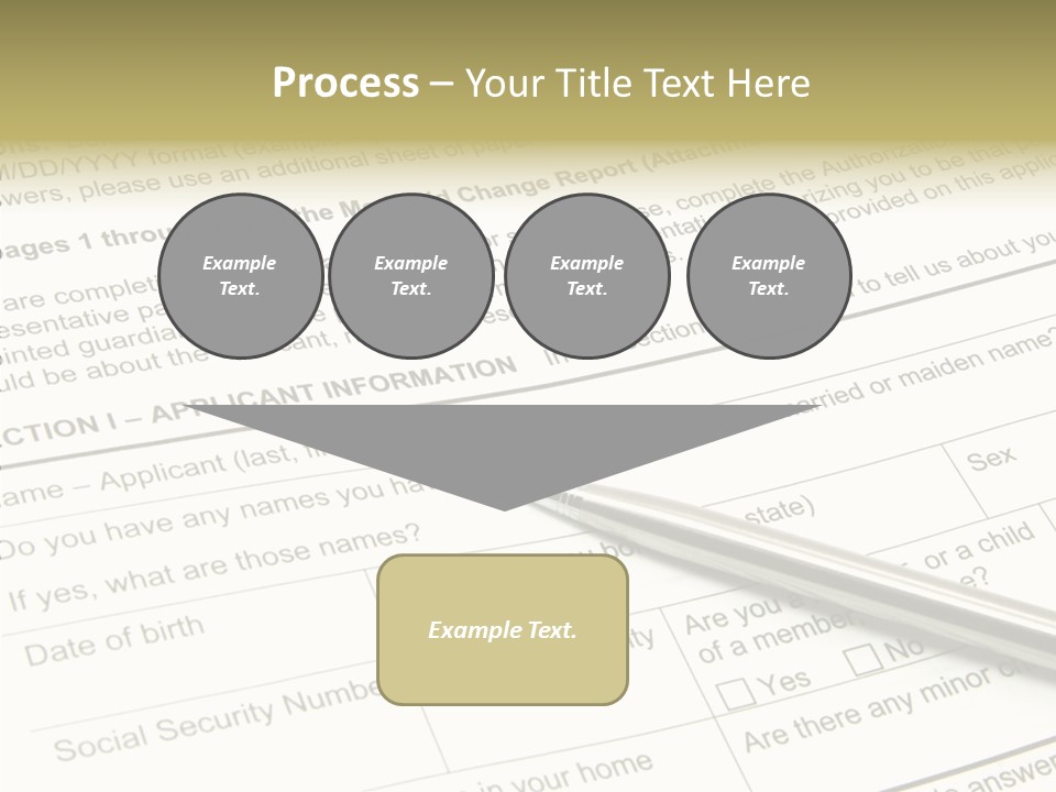 Female Background Holding Hands PowerPoint Template