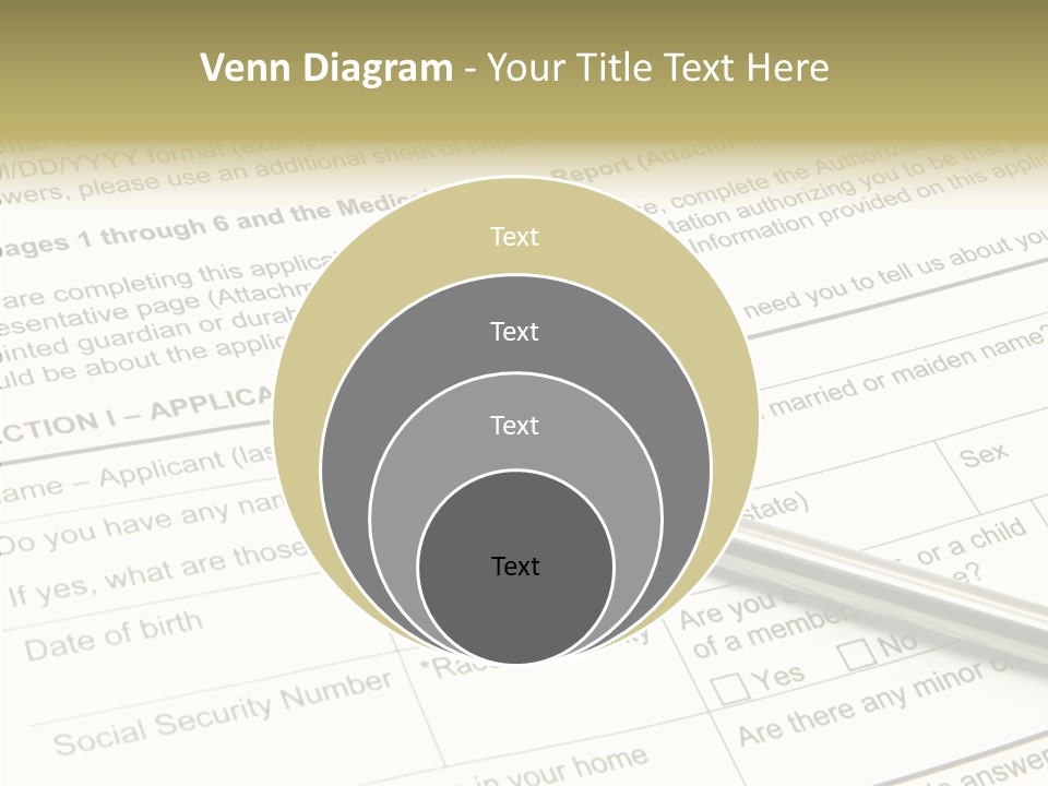 Female Background Holding Hands PowerPoint Template