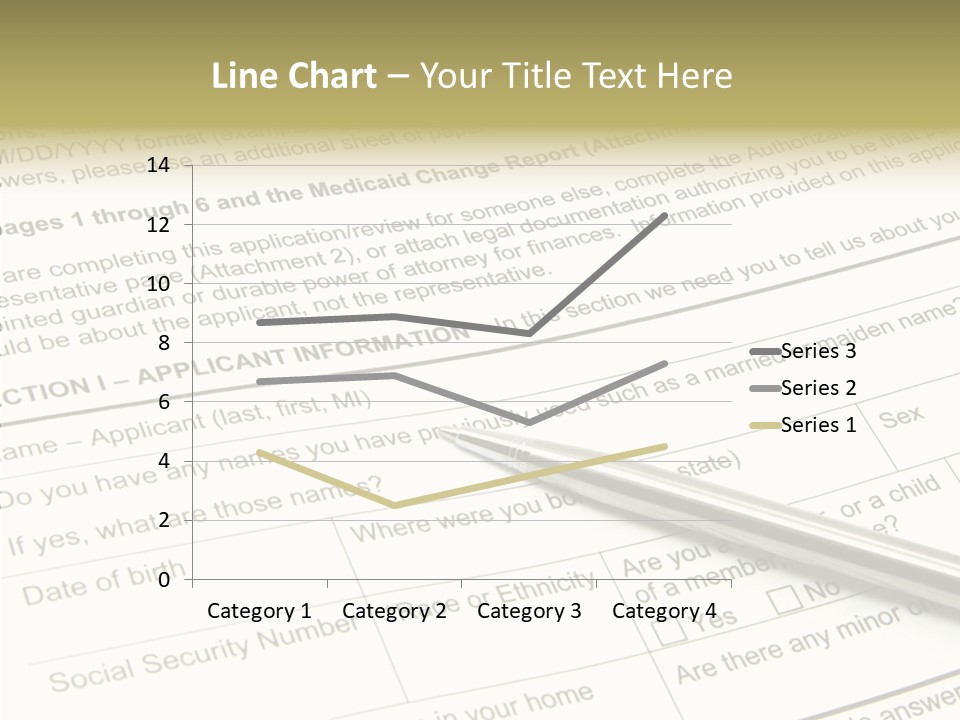 Female Background Holding Hands PowerPoint Template