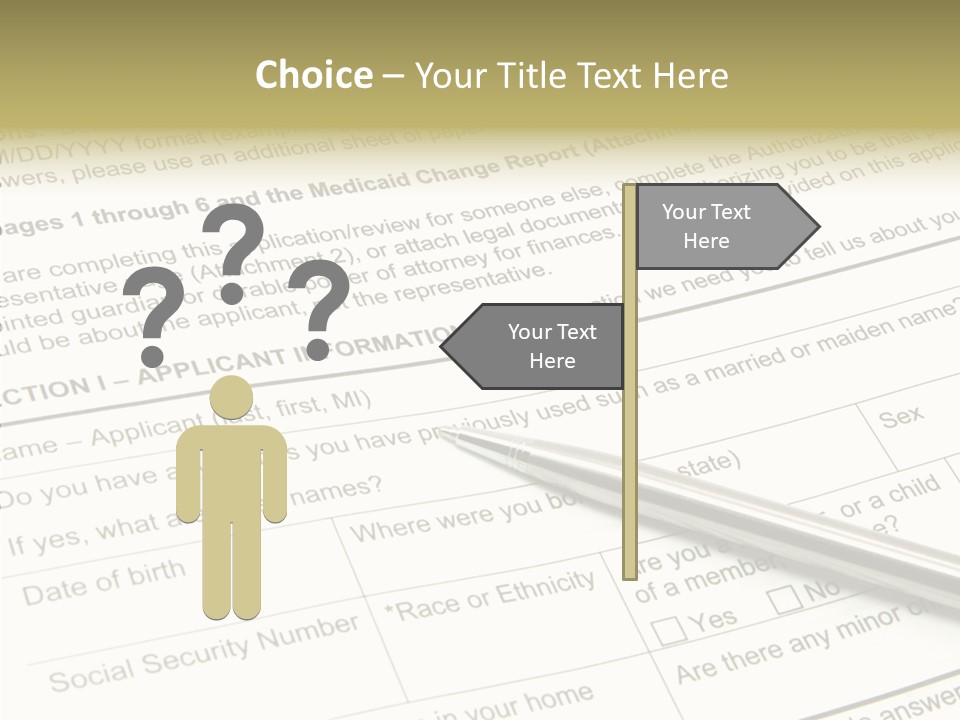 Female Background Holding Hands PowerPoint Template