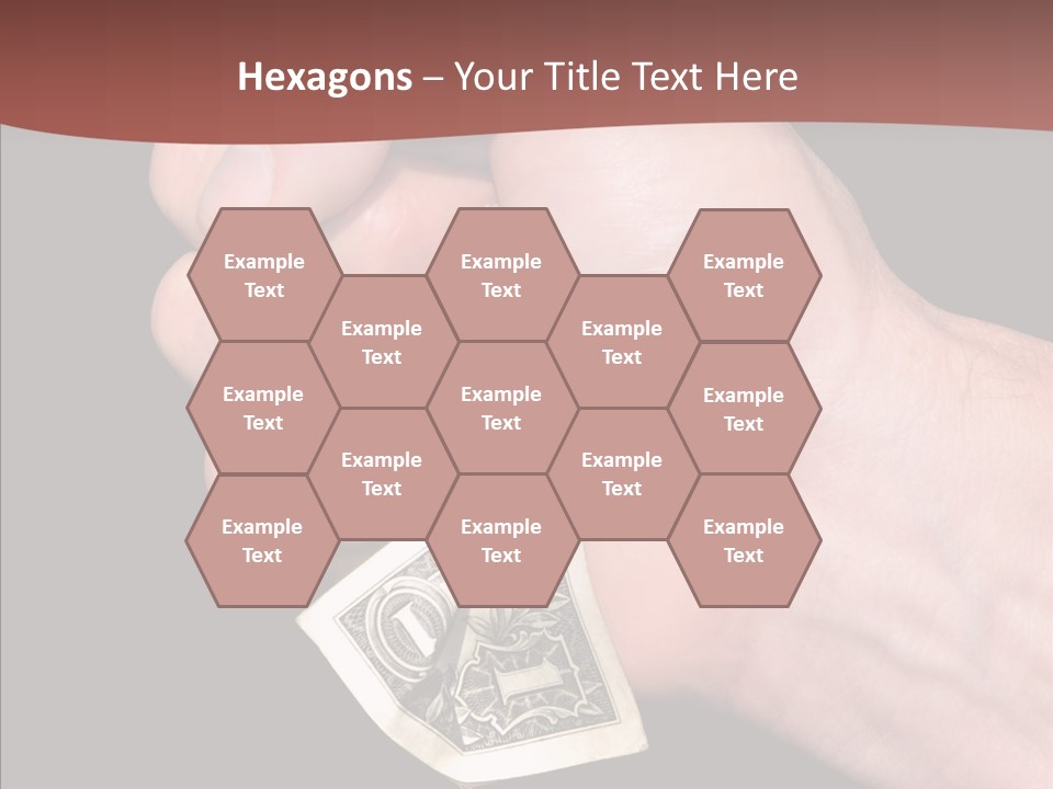 Touching Human Holding Hands PowerPoint Template