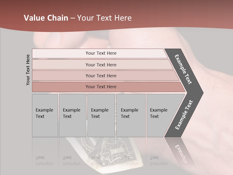 Touching Human Holding Hands PowerPoint Template