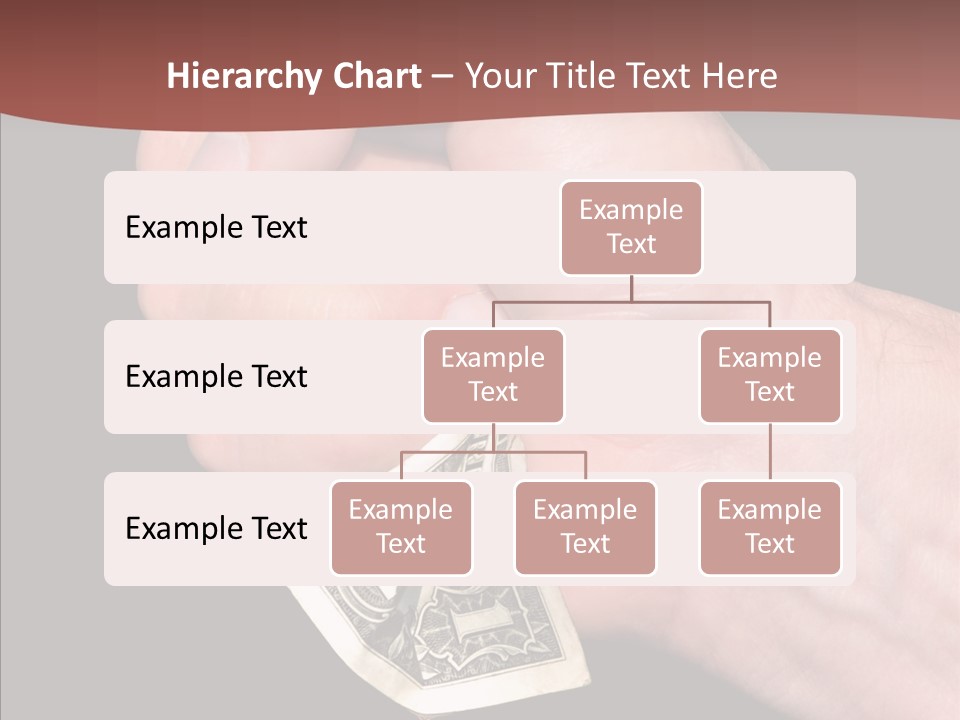 Touching Human Holding Hands PowerPoint Template