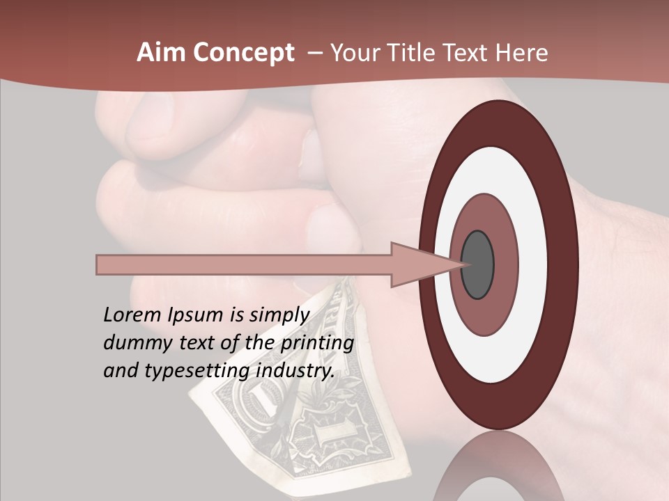 Touching Human Holding Hands PowerPoint Template