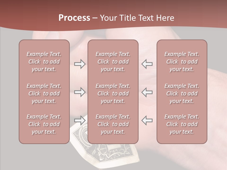 Touching Human Holding Hands PowerPoint Template
